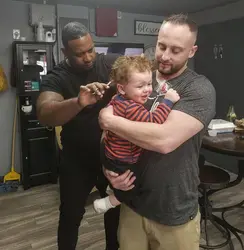 Kids Hair Cutting