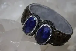  Sapphire bracelet set