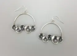 Arched Pebble Earrings