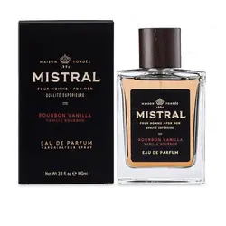 Mistral Men's Cologne- Bourbon Vanilla Scent 