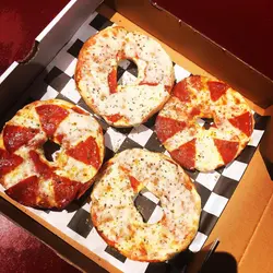 Pizza Bagels