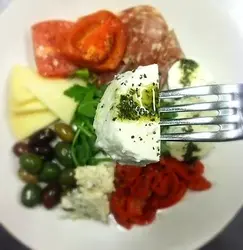 House made mozzarella cheese