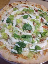 Mediterranean Pizza  (White Sauce)	