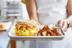 Breakfast Sandwich Tray