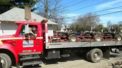 Tractor maintenance and servicing