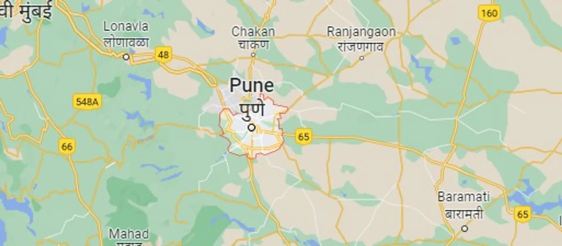 Pune Map, Maharashtra, City Information and Facts