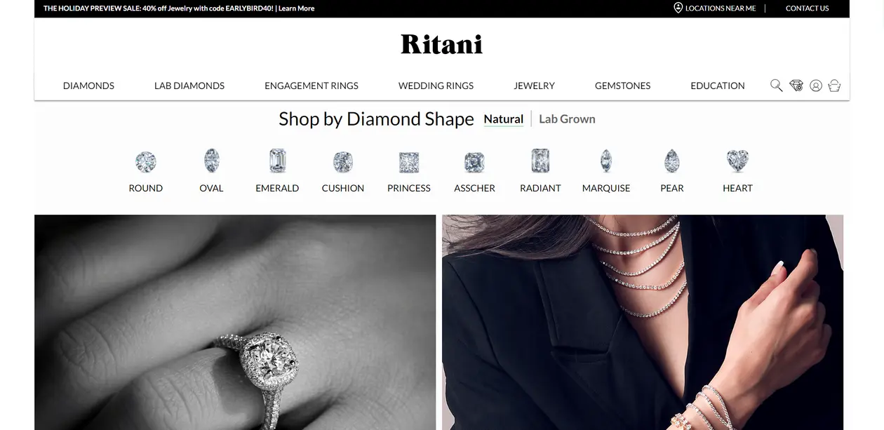 Ritani  jewellery