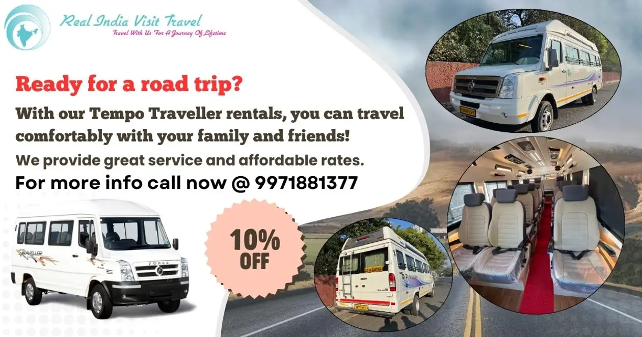 Tempo Traveller on rent in delhi