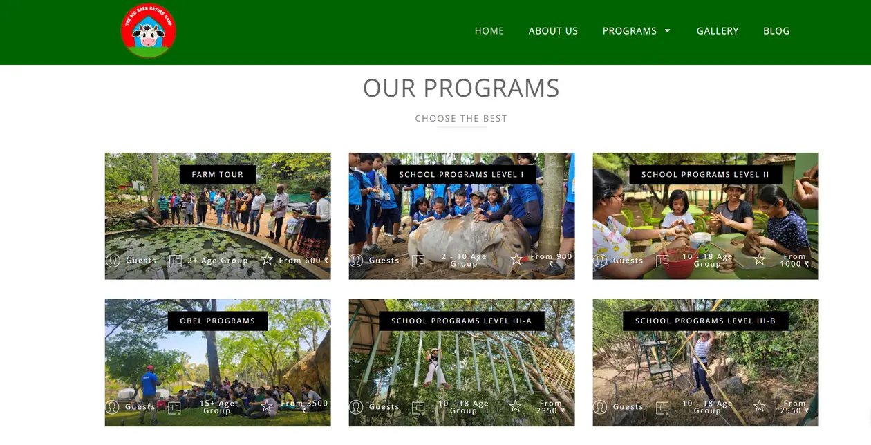 The Big Barn Nature Camp