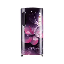 LG 190 L 4 Star Direct-Cool Single Door Refrigerator (GL-B201APDX.APDZEBN, Purple Dazzle, Inverter Compressor