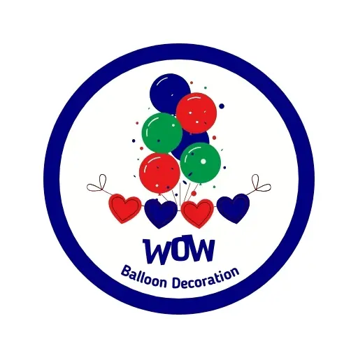 Wow Balloon Decoration